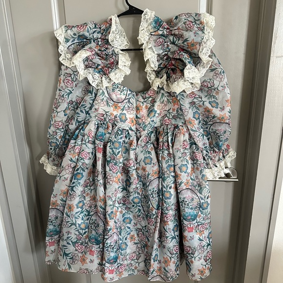 Selkie Sugarfrill Dress In Lamour Print - Picture 6 of 7